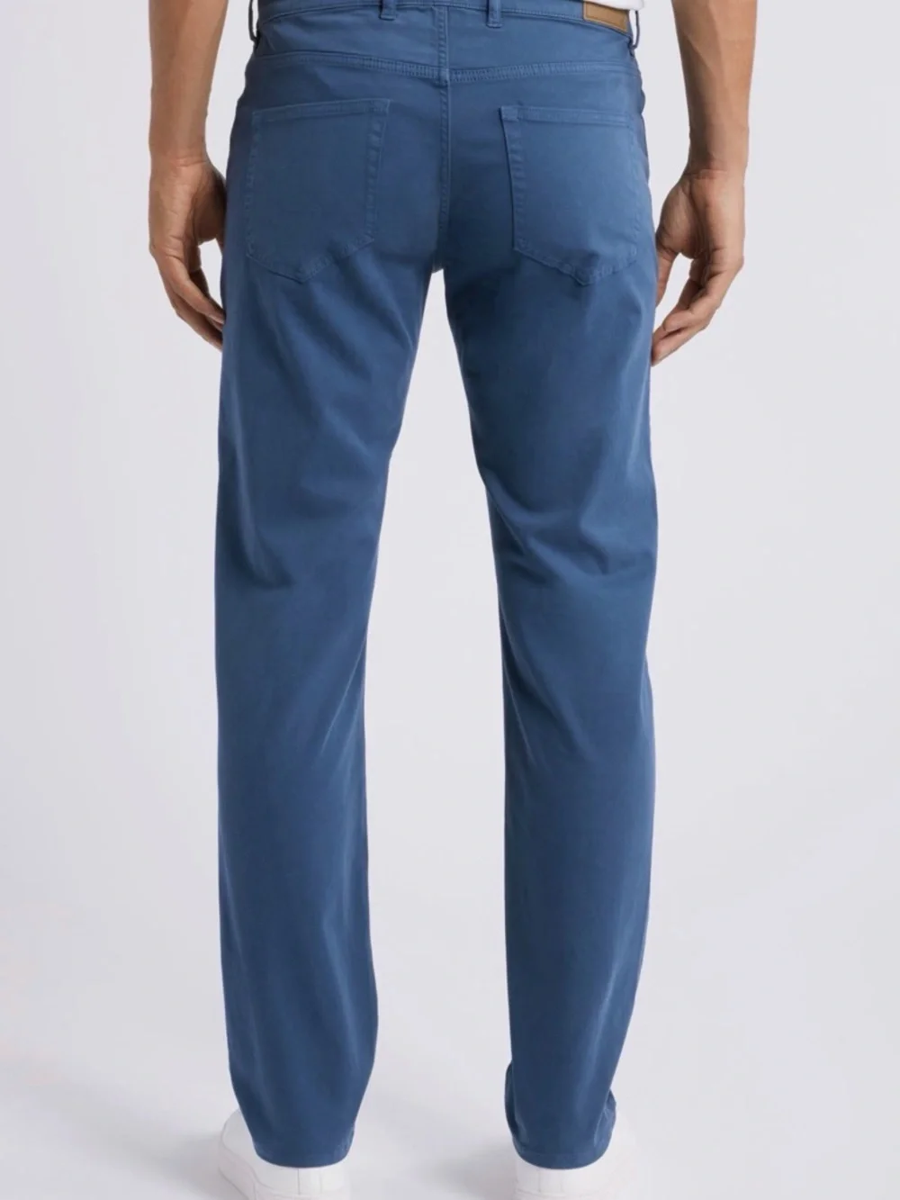 Peter Millar Blue Straight-Fit Chinos